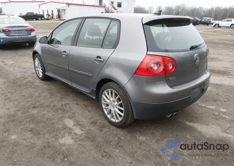 2007 Volkswagen Gti 4-Door из США, поврежденный, VIN WVWHV91K87W124114